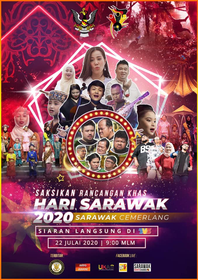 Sarawak Day celebration to be held virtually, broadcast live from Miri